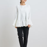 Pintuck Stretch Pants+