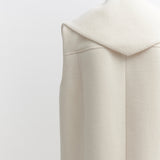 Puffy Big Collar Gilet