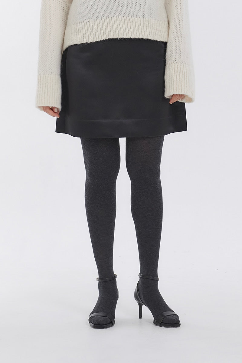 PONY Satin Short Skirt