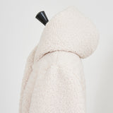 Sweet Boa Hood Long Coat