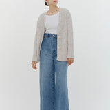 Shoulder Pad Backless Long Tee