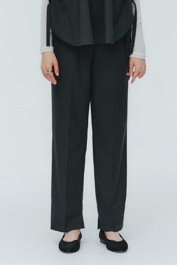 Straight-Leg Trousers