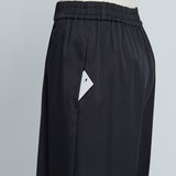 Winter Satin Wide Pants