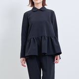 Round Collar Dress Blouse