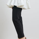Pintuck Stretch Pants+