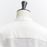 【shirocon】 Tuxedo Ribbon Blouse