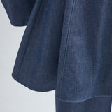 Origami Denim Blouse