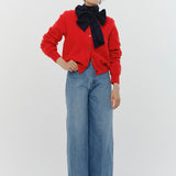 Ribbon Puff Blouse