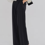 【shirocon】Double Tuck Baggy Pants