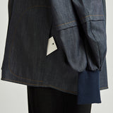 Balloon Denim Blouson