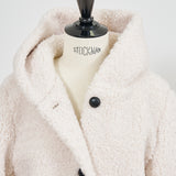 Sweet Boa Hood Long Coat