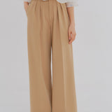 【shirocon】Double Tuck Baggy Pants