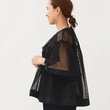 Dot Organza Blouse