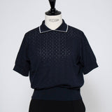 (yori) Cotton Eyelet Knit