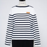 Marine Stripe Boat Neck Knit