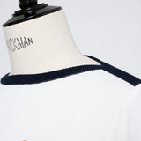 Marine Stripe Boat Neck Knit