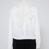 (yori) Back Dot Ribbon Knit