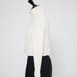 (shirocon) Shirring Flower Cardigan