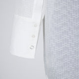 (shirocon) Sheer Jacquard Shirt