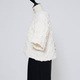 (shirocon) Fluffy Quilted Blouse