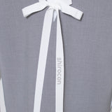 (shirocon) Back Ribbon Over Gilet