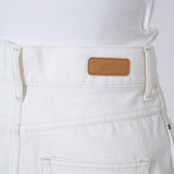 Audrey Tapered White Denim