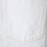 Audrey Tapered White Denim