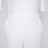 Double Cloth Pin Tuck Pants +
