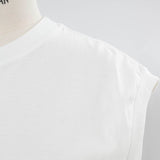 Classic Cotton Sleeveless Top