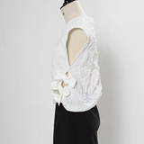 Ribbon Washer Blouse