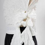 Ribbon Washer Blouse