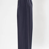 【shirocon】Waist Ribbon Double Tuck Pants