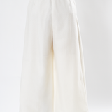 Sheer Stripe Wide Pants