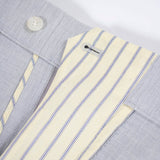 【shirocon】Waist Ribbon Double Tuck Pants