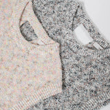 Marbled Knit Sleeveless Top