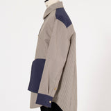 Reversible Check Shacket