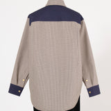 Reversible Check Shacket