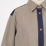 Reversible Check Shacket