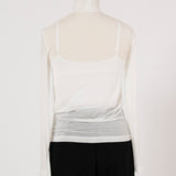 Cashmere Silk Sheer Turtleneck