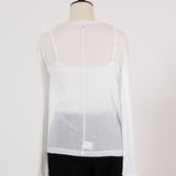 Cotton Sheer Long Tee