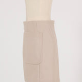 Pocket Wool Mini Skirt