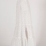 Flocky Lace Skirt