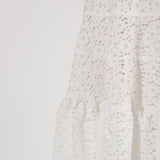 Flocky Lace Skirt