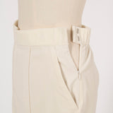 Cotton Velvet Wide Pants