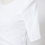 (yori) Shoulder Pad Half Sleeve Tee