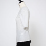 Shoulder Pad Lame Half Sleeve Tee