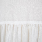 Wavy Sheer Tiered Blouse