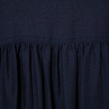 Wavy Sheer Tiered Blouse