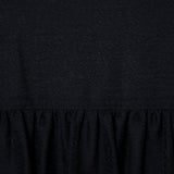 Wavy Sheer Tiered Blouse