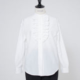 (yori) Ruffle Gather Blouse
